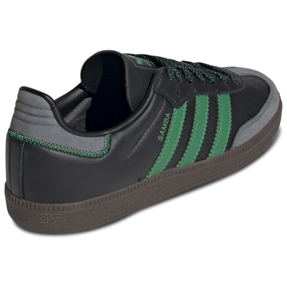[IE6520] Womens adidas Samba OG 'Black Green'