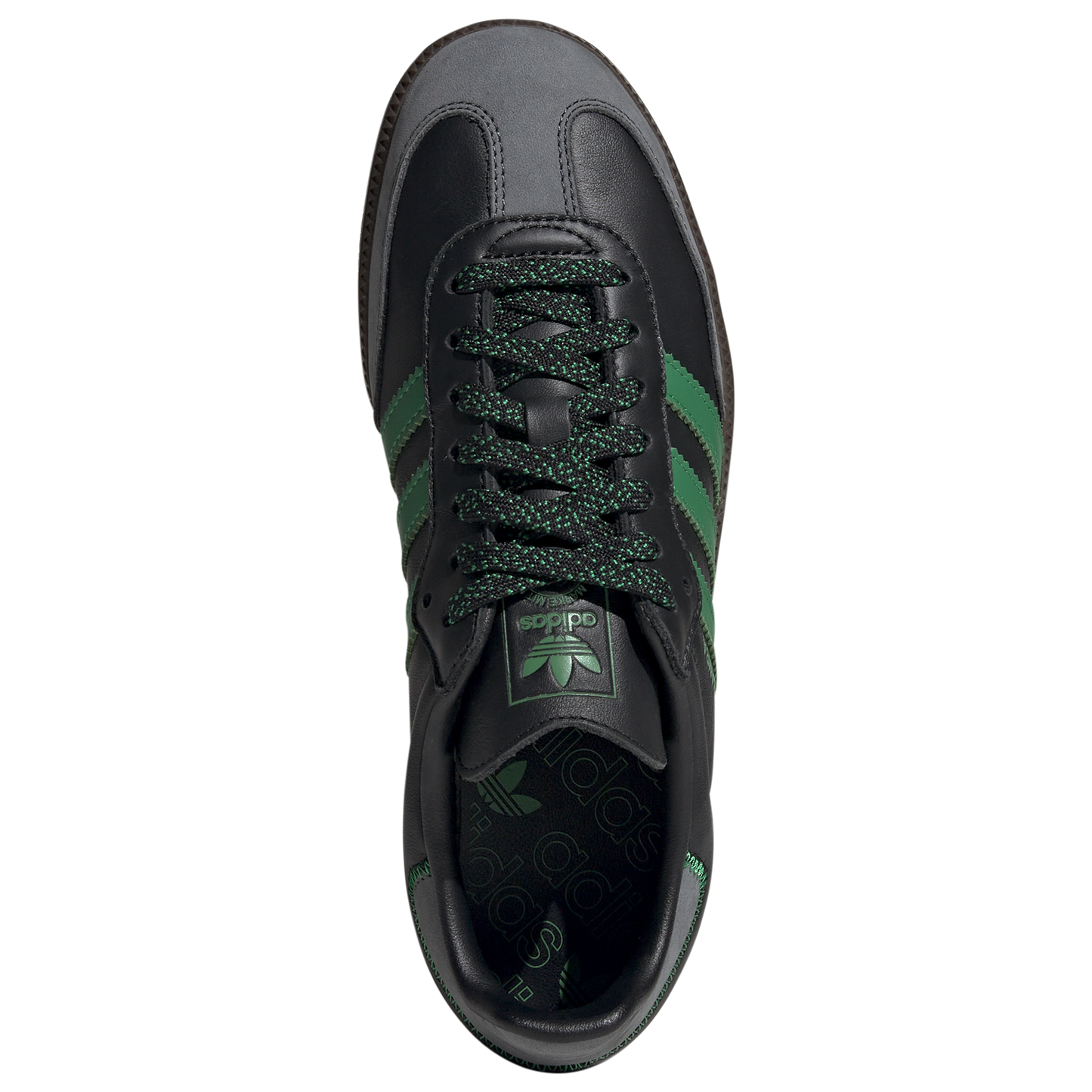 [IE6520] Womens adidas Samba OG 'Black Green'