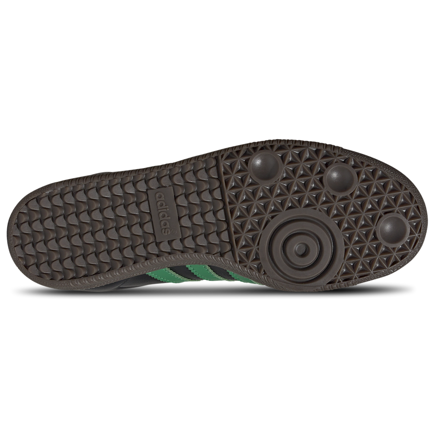 [IE6520] Womens adidas Samba OG 'Black Green'