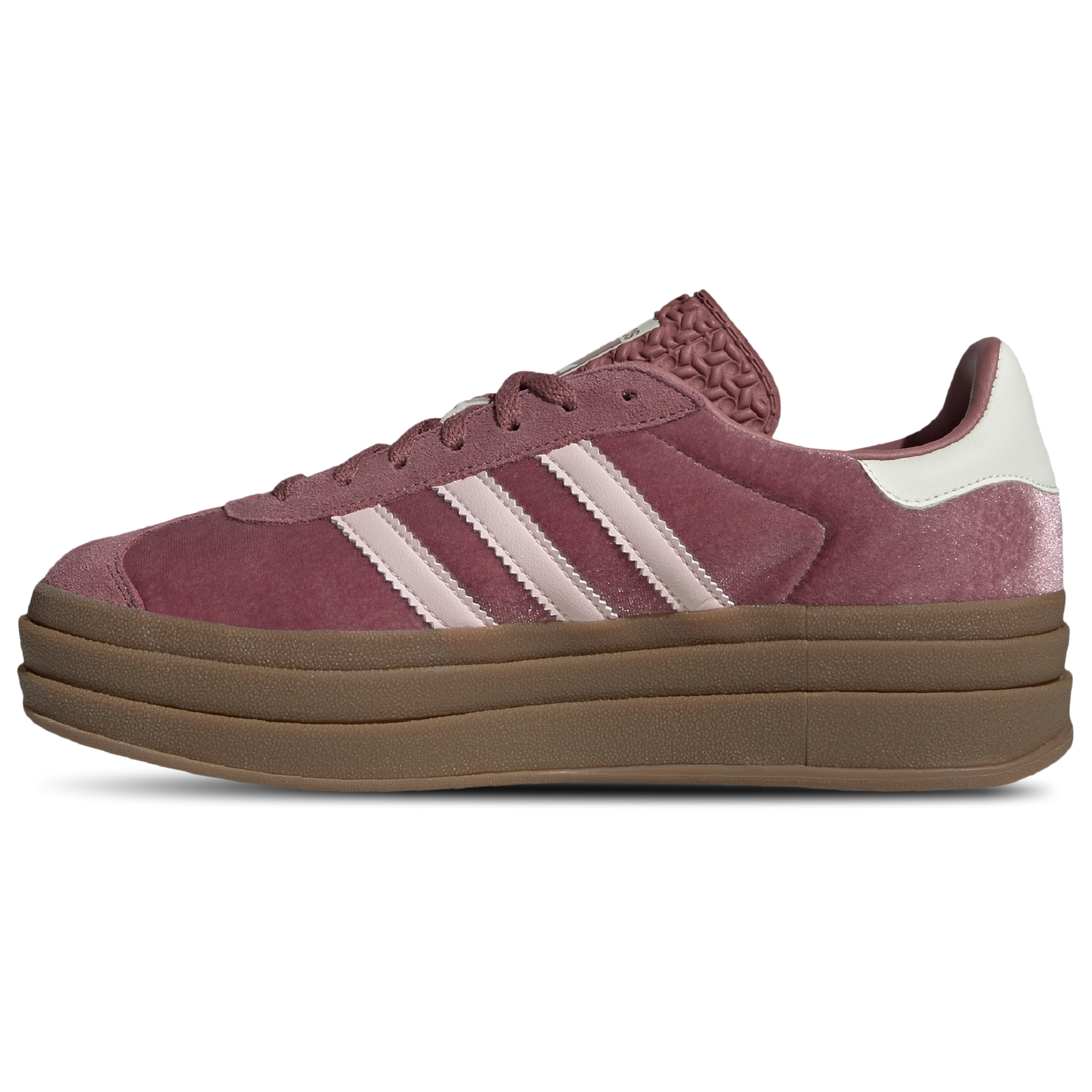 [IG4389] Womens adidas Originals Gazelle Bold 'Sandy Pink Velvet'