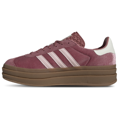 [IG4389] Womens adidas Originals Gazelle Bold 'Sandy Pink Velvet'