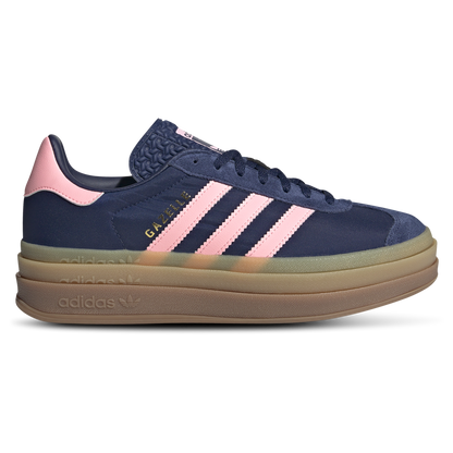 [IG4390] Womens adidas Gazelle Bold 'Dark Blue Pink Spark'