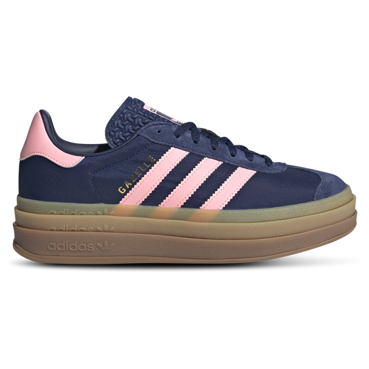 [IG4390] Womens adidas Gazelle Bold 'Dark Blue Pink Spark'