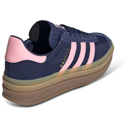 [IG4390] Womens adidas Gazelle Bold 'Dark Blue Pink Spark'