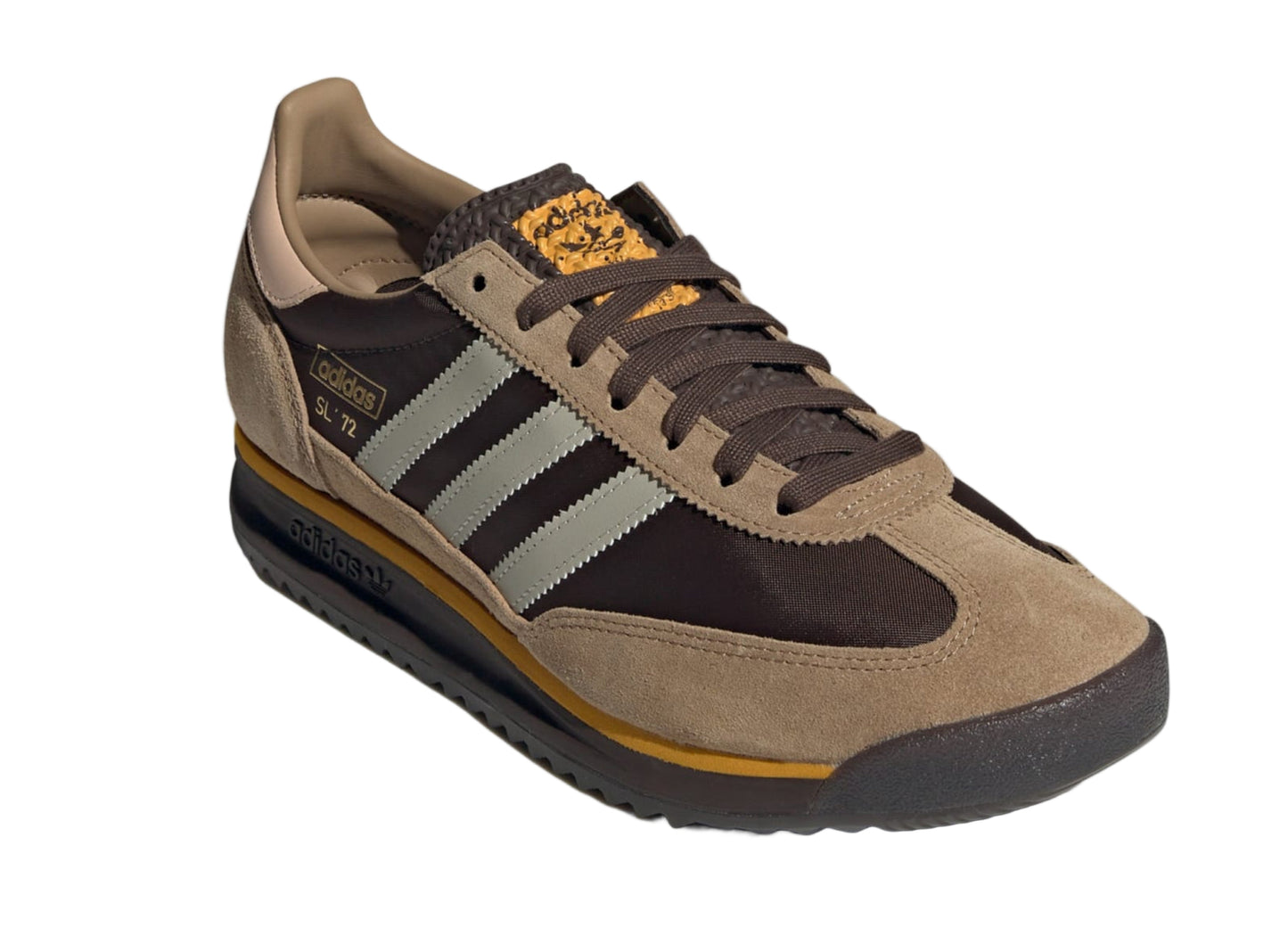 Brown / Putty Green / Preloved Yellow-