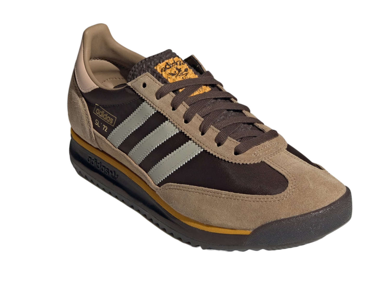 Brown / Putty Green / Preloved Yellow-