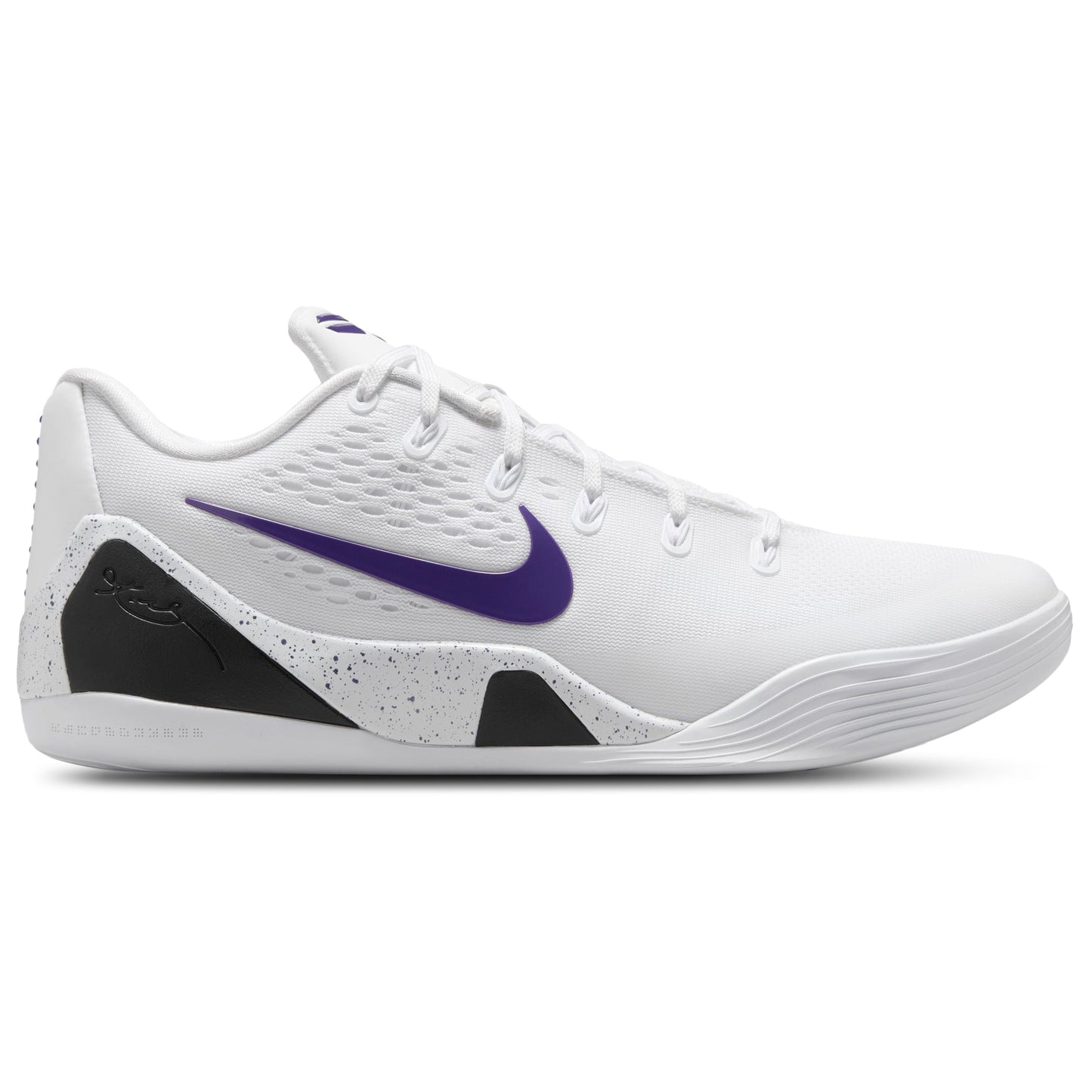 Nike Men's Kobe 9 Elite Low EM Protro White/Court Purple