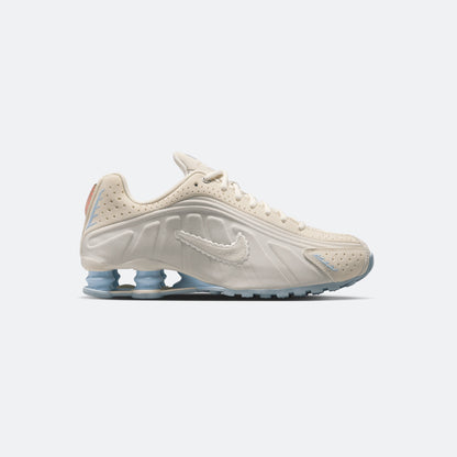 Nike Women's Shox R4 SE Pale Ivory/Celestine Blue