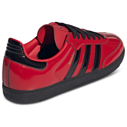 [IH3989] Womens adidas Samba OG 'Better Scarlet Black Patent'