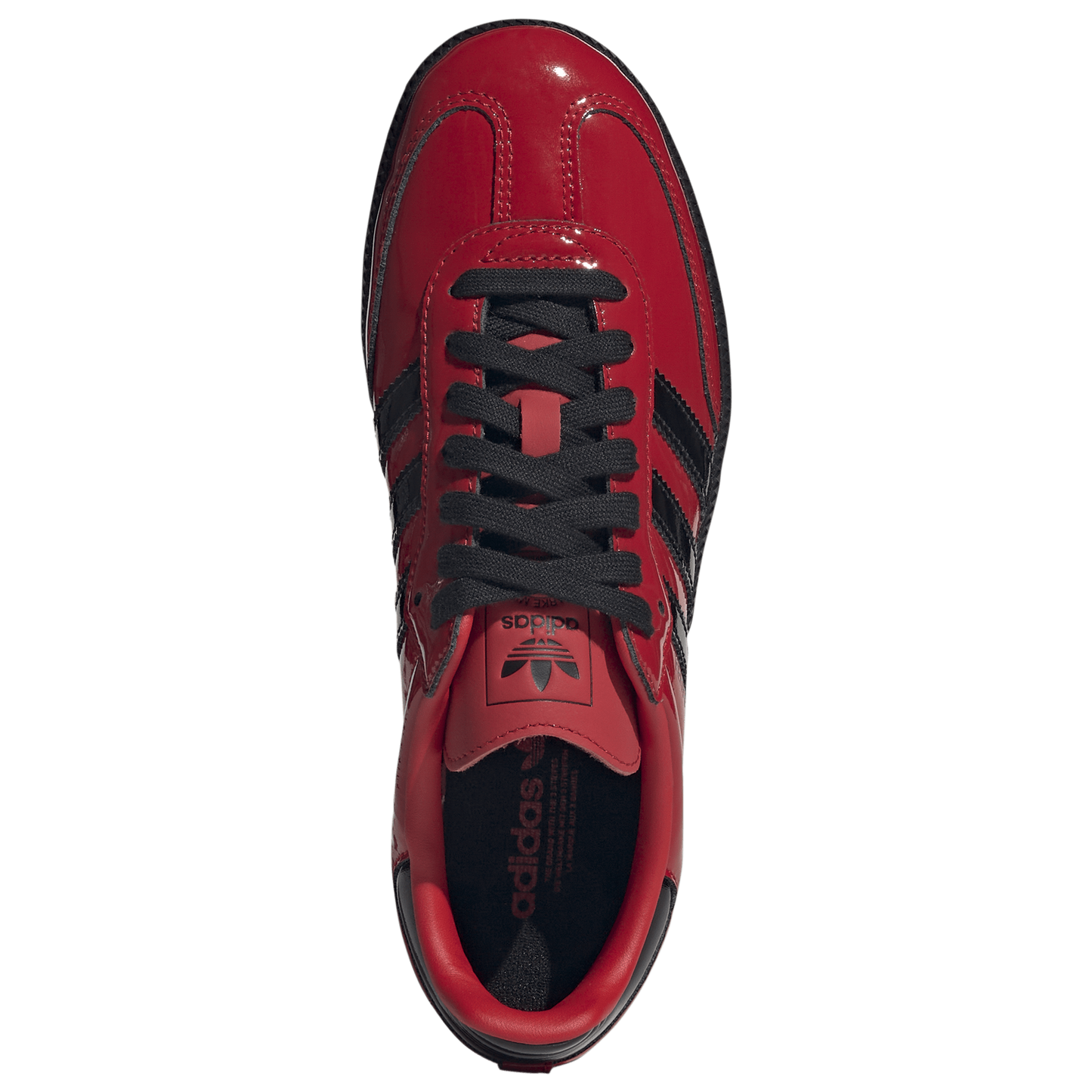 [IH3989] Womens adidas Samba OG 'Better Scarlet Black Patent'