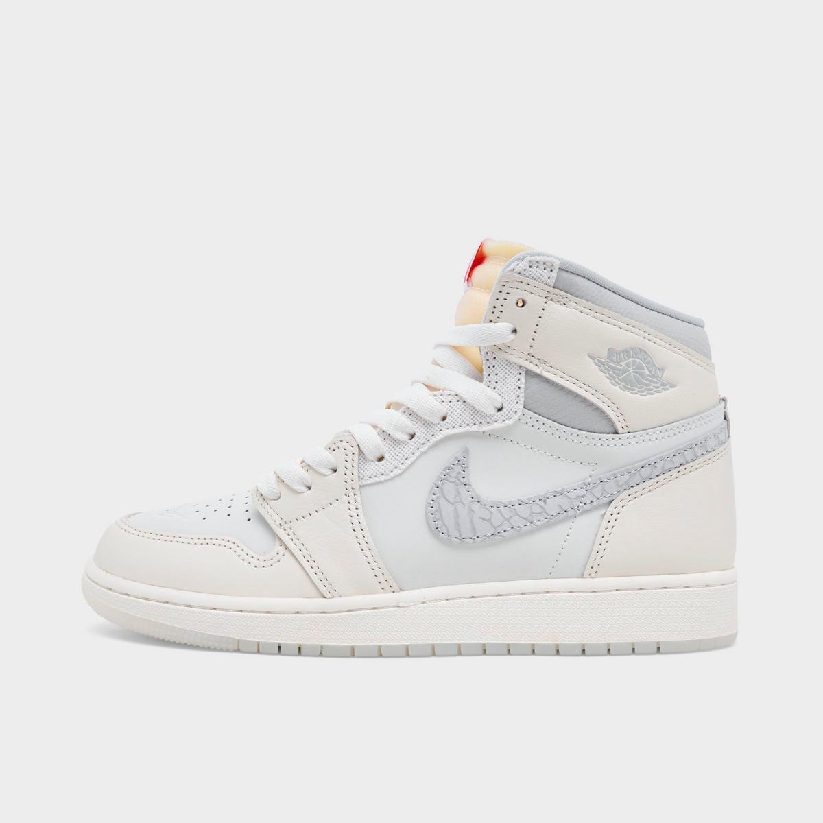 [ih4281-100] Grade School Air Jordan Retro 1 High Og 'sail University Red'