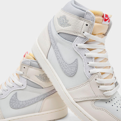 [ih4363-100] Mens Air Jordan Retro 1 High Og 'sail University Red'