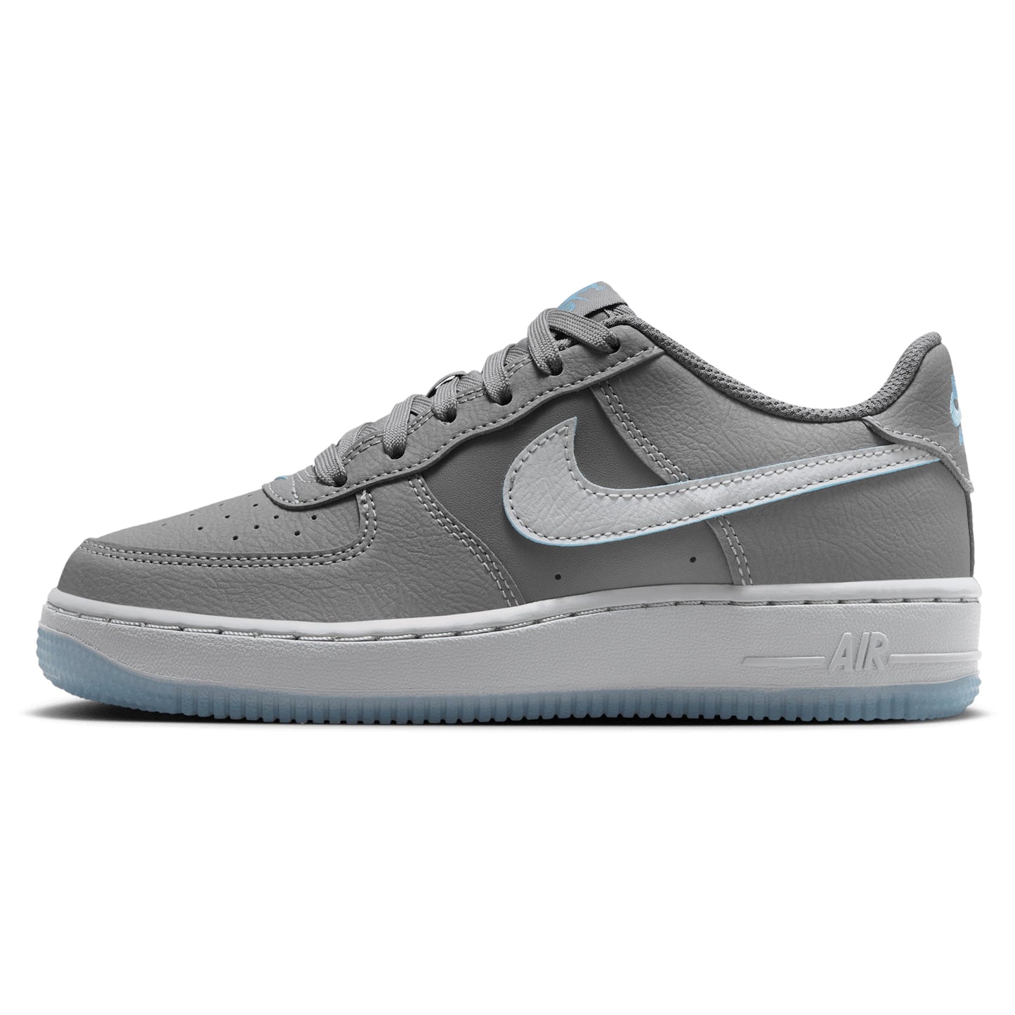 Nike Grade School Air Force 1 PE Pencil Point/Wolf Grey