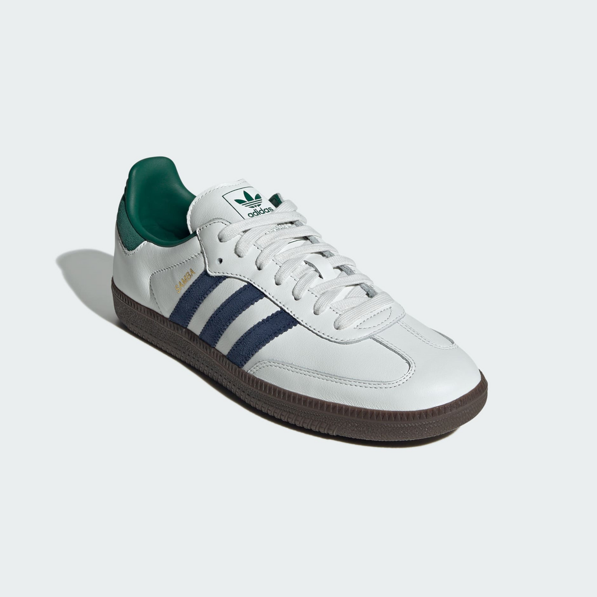 Adidas Men's Samba OG - Black/White/Collegiate Green/Active