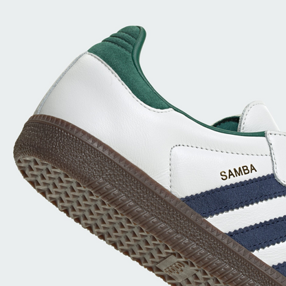 Adidas Men's Samba OG - Black/White/Collegiate Green/Active