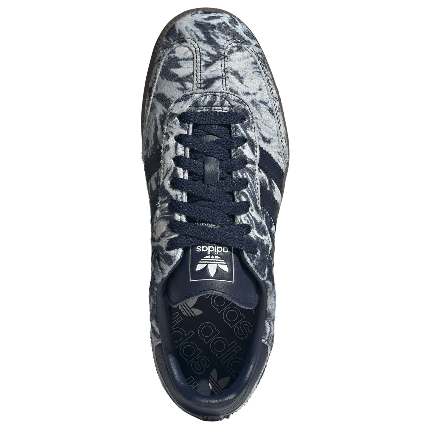 [IH9023] Women's adidas Samba OG 'Pony Hair Night Indigo Off White'