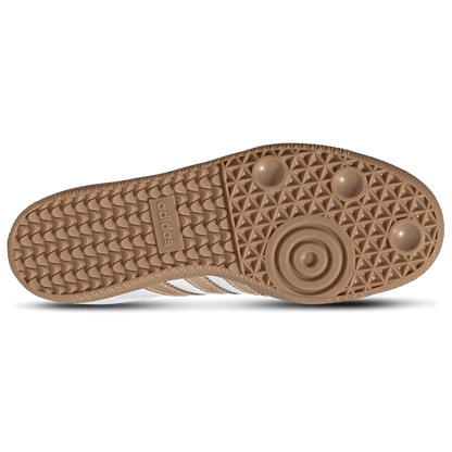 [IH9127] Women's adidas Samba OG 'White Wonder Gold Metallic'