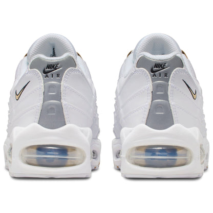 [ii4130-102] Grade School Nike Air Max 95 'white Metallic Gold (gs)'