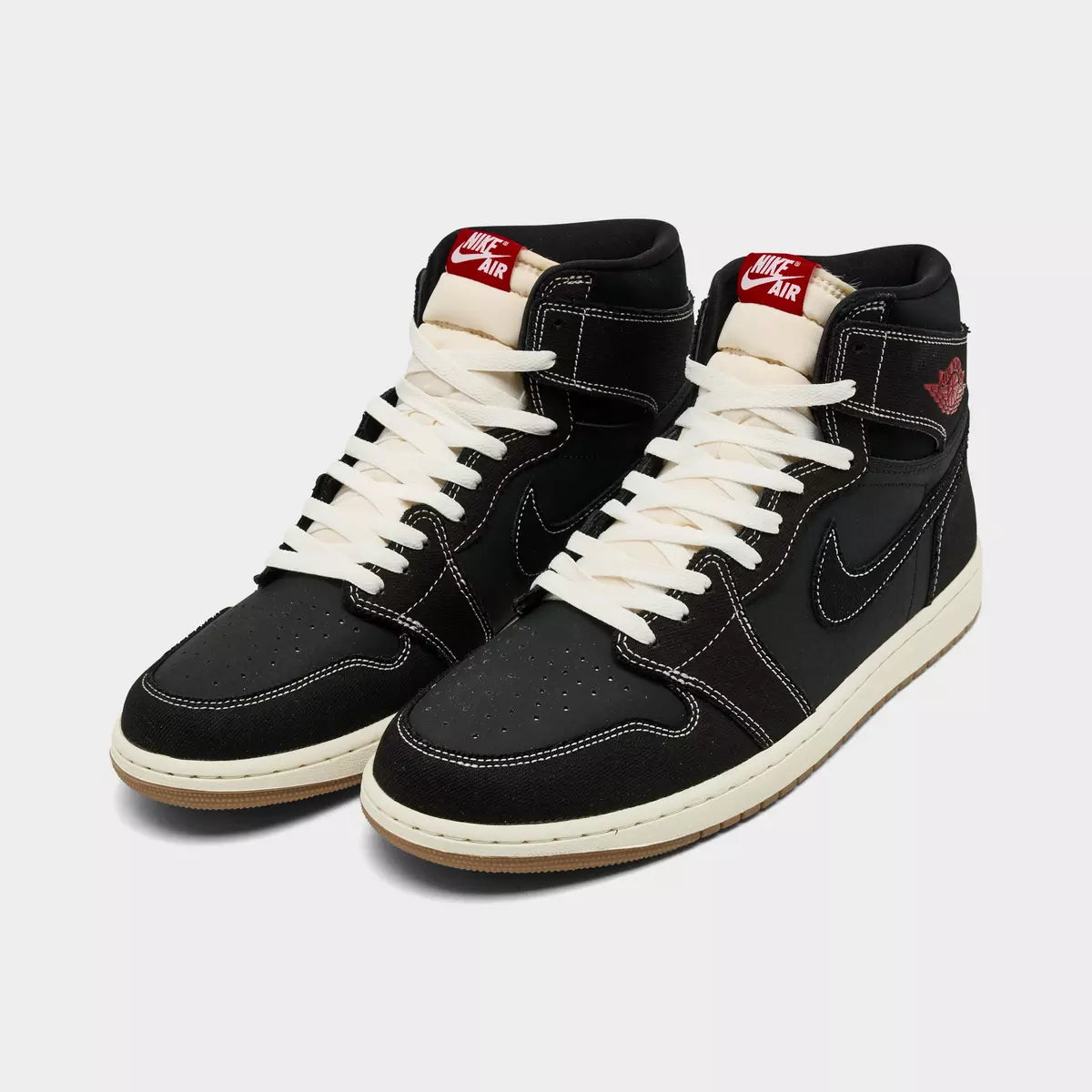 Men's Air Jordan 1 Retro High OG - Flight Club - Black/University Red-Sail-Gum Med Brown
