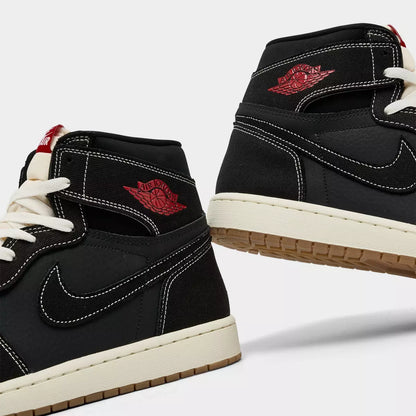 Men's Air Jordan 1 Retro High OG - Flight Club - Black/University Red-Sail-Gum Med Brown