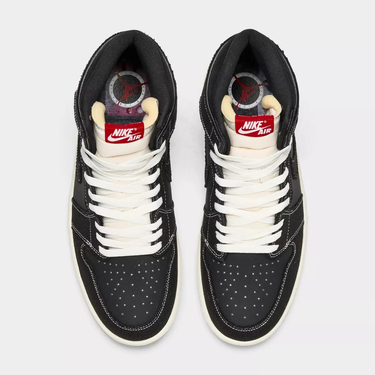 Men's Air Jordan 1 Retro High OG - Flight Club - Black/University Red-Sail-Gum Med Brown