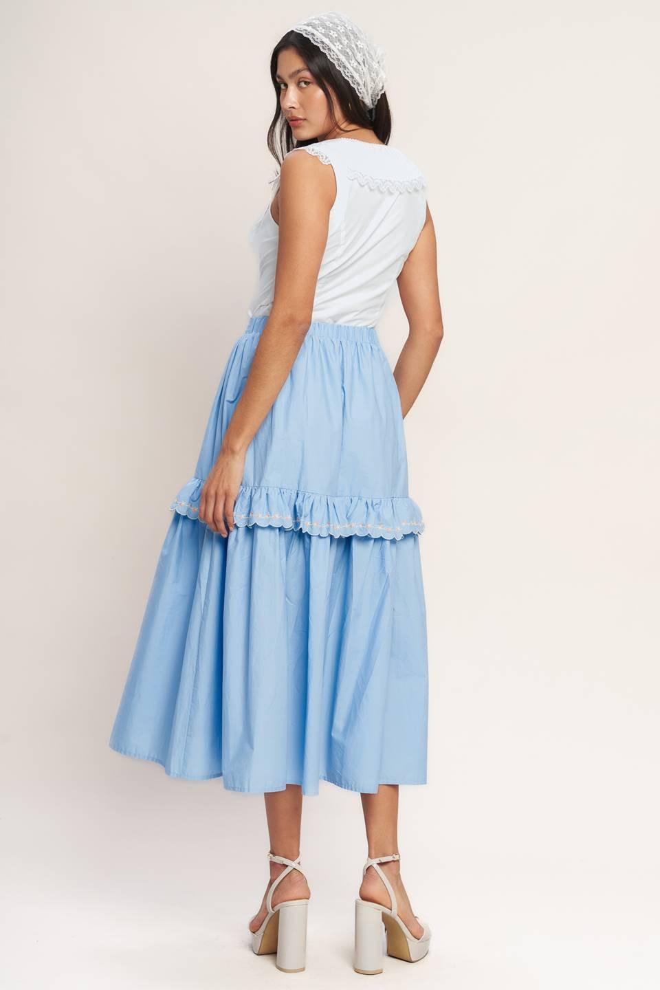 You’re Going to Love Woven Midi Skirt