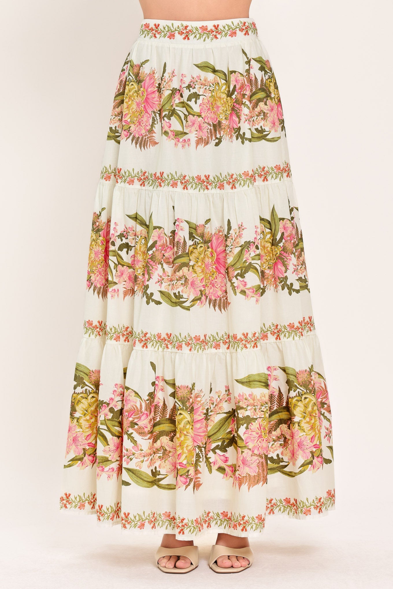 Botanical Escape Woven Maxi Skirt – Zulily