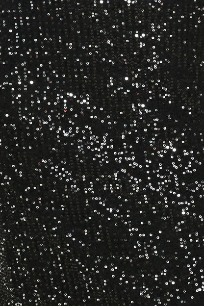 Bronze Luster Bronze/black Sequin Lace-hem Midi Skirt