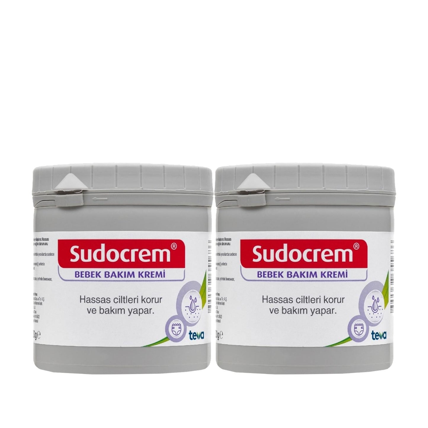 Sudocrem Baby Care Cream 400g x 2 - Gentle, Effective Skin Protection for Infants