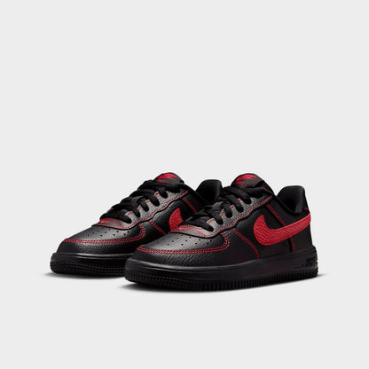 [im7997-001] Preschool Nike Air Force 1 Low Lv8 3 'bred (ps)'