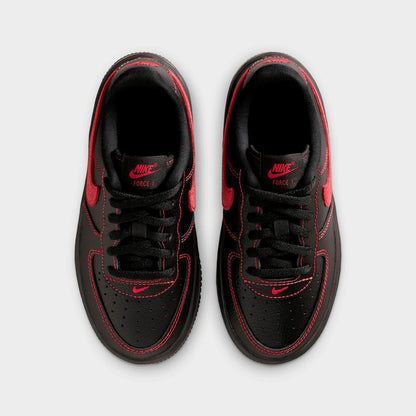 [im7997-001] Preschool Nike Air Force 1 Low Lv8 3 'bred (ps)'