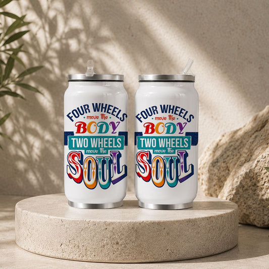 Two Wheels Move the Soul” 20oz Tumbler
