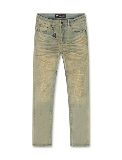 Valabasas Repair Skinny Jean - Vintage Wash