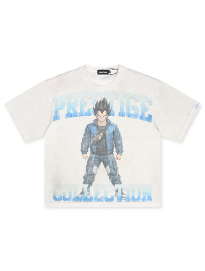 Prestige Drippy Vegeta Tee - Blue Aura