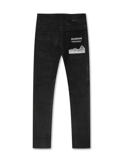 Valabasas Nitric Jean - Black Waxed