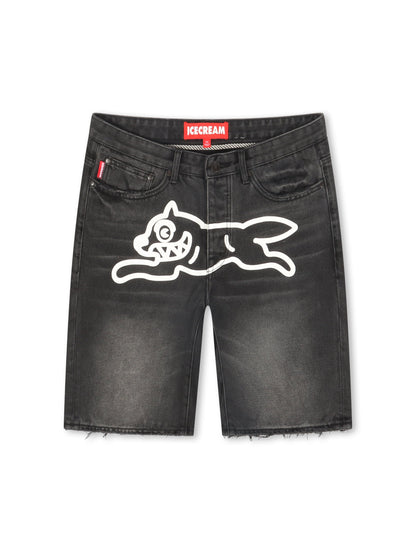 Icecream Frozen Yogurt Jean Short - Black Shade