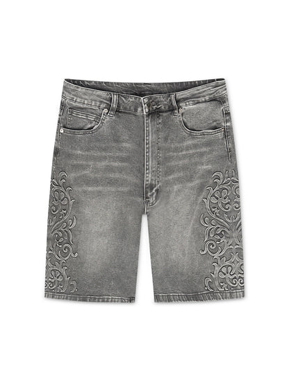 The Syndicate Legacy Shorts - Dark Grey Wash