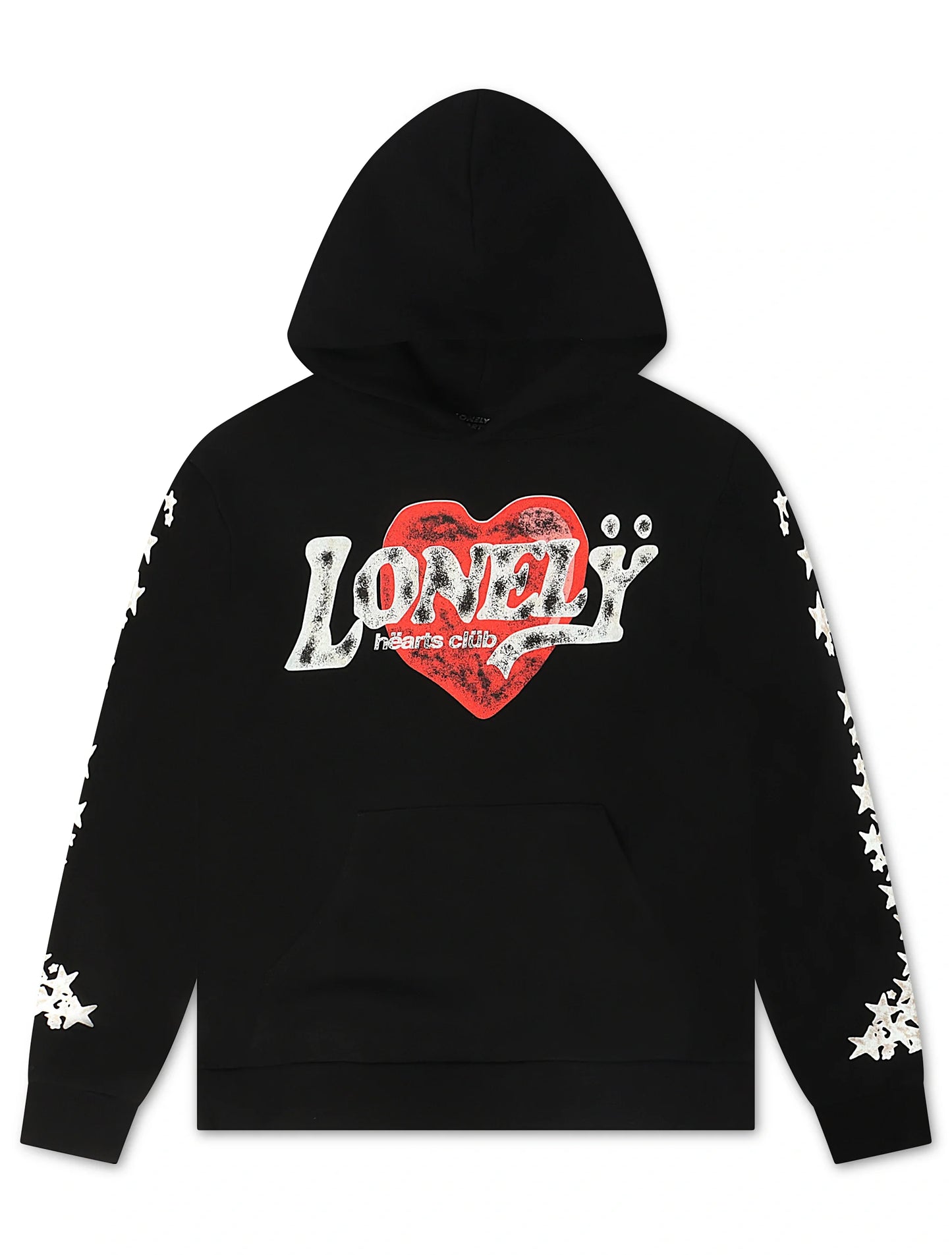 Lonely Hearts Love Me Forever Hoodie - Black