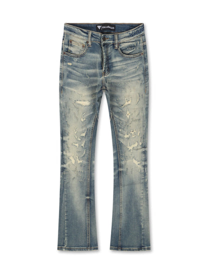 Valabasas Hibet Stacked Jeans - Vintage Blue