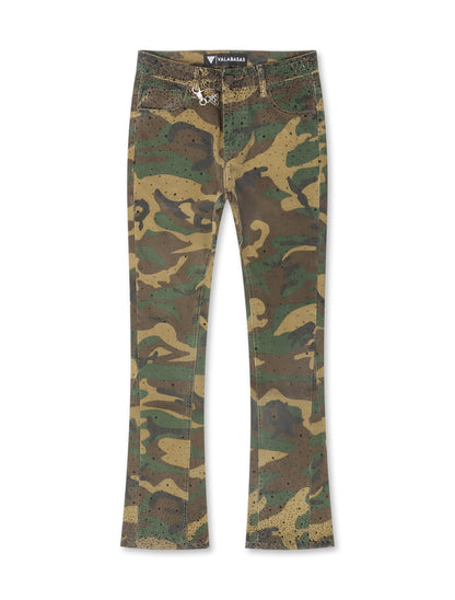Valabasas Recon Stacked Jeans - Foliage Green
