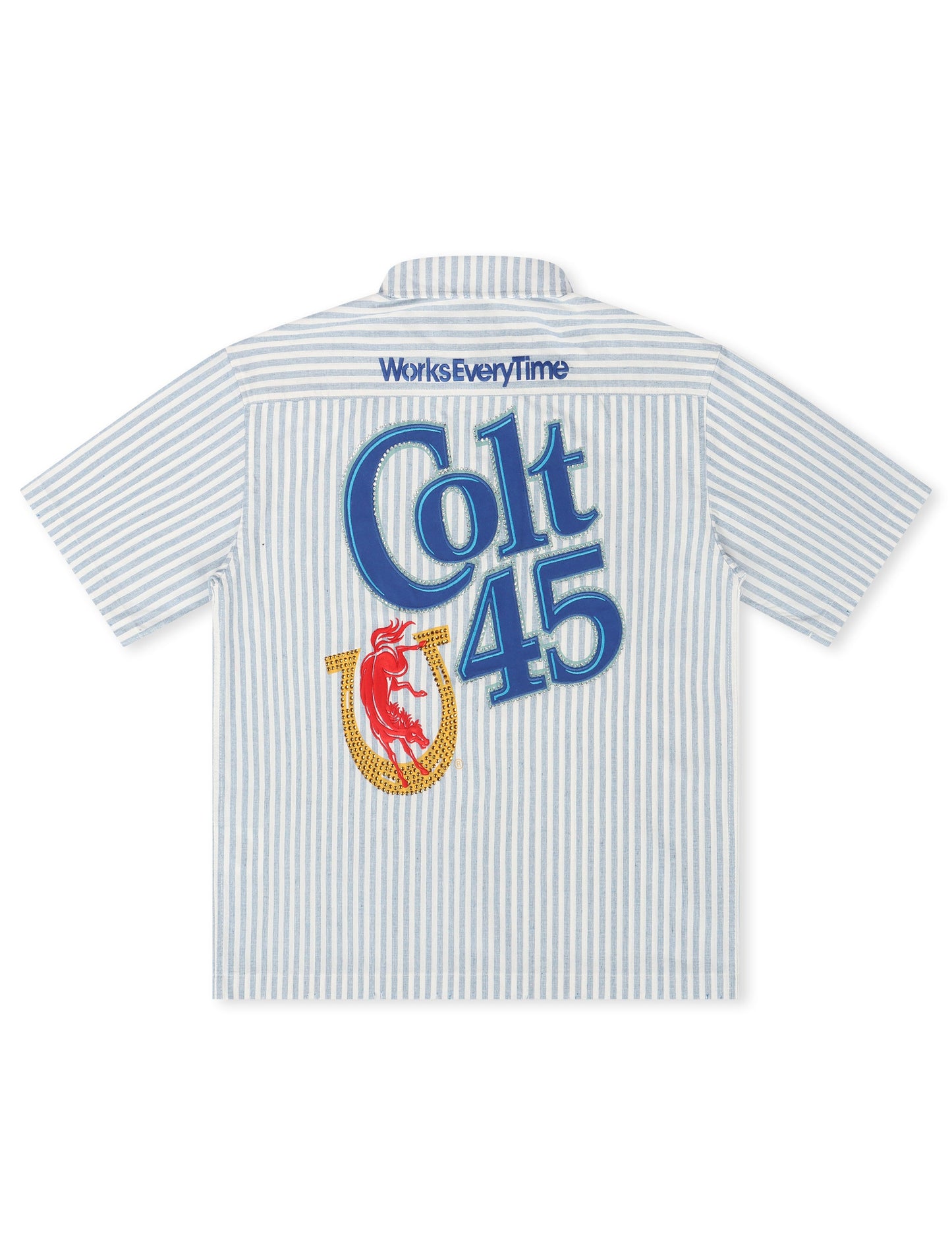 Preme Denim Colt Button Up - Blue/White