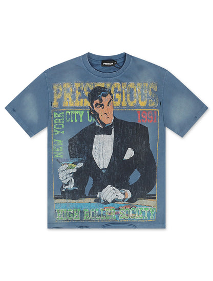 Prestige High Rollers Tee - Blue