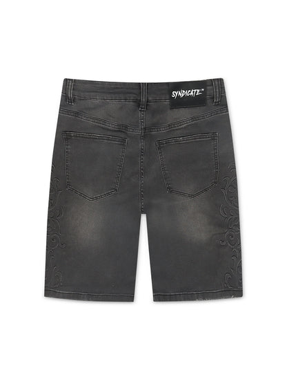 The Syndicate Legacy Shorts - Black Wash