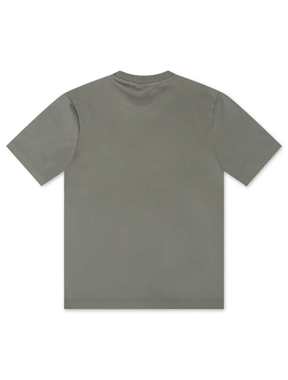 Boss Orange Interlock Tee - Open Gray