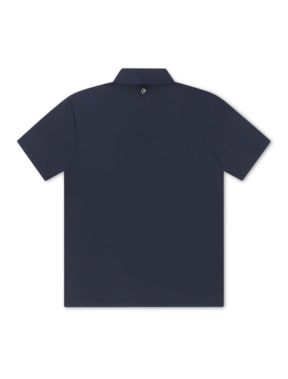 Malbon Fairway Polo - Navy