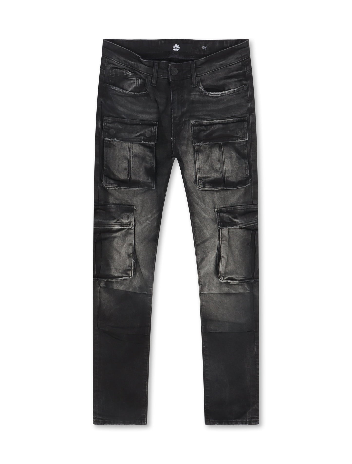 Jordan Craig Slim Cargo Jeans - Black Shadow