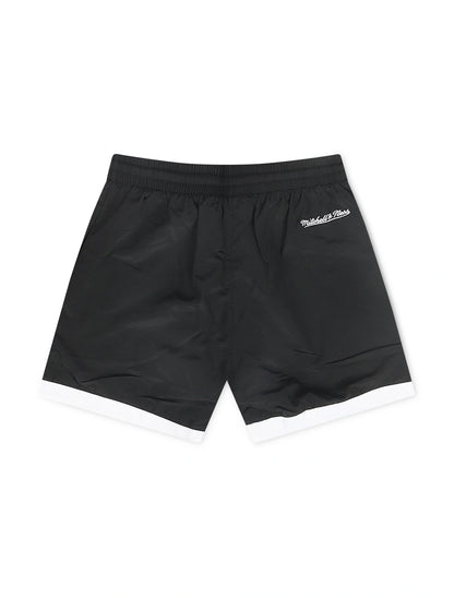 Mitchell & Ness Dodgers In the City Nylon Shorts - Black