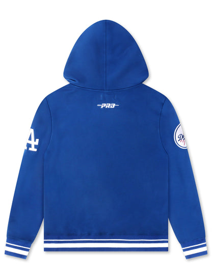 Pro Standard LA Dodgers Team Badge Hoodie - Blue