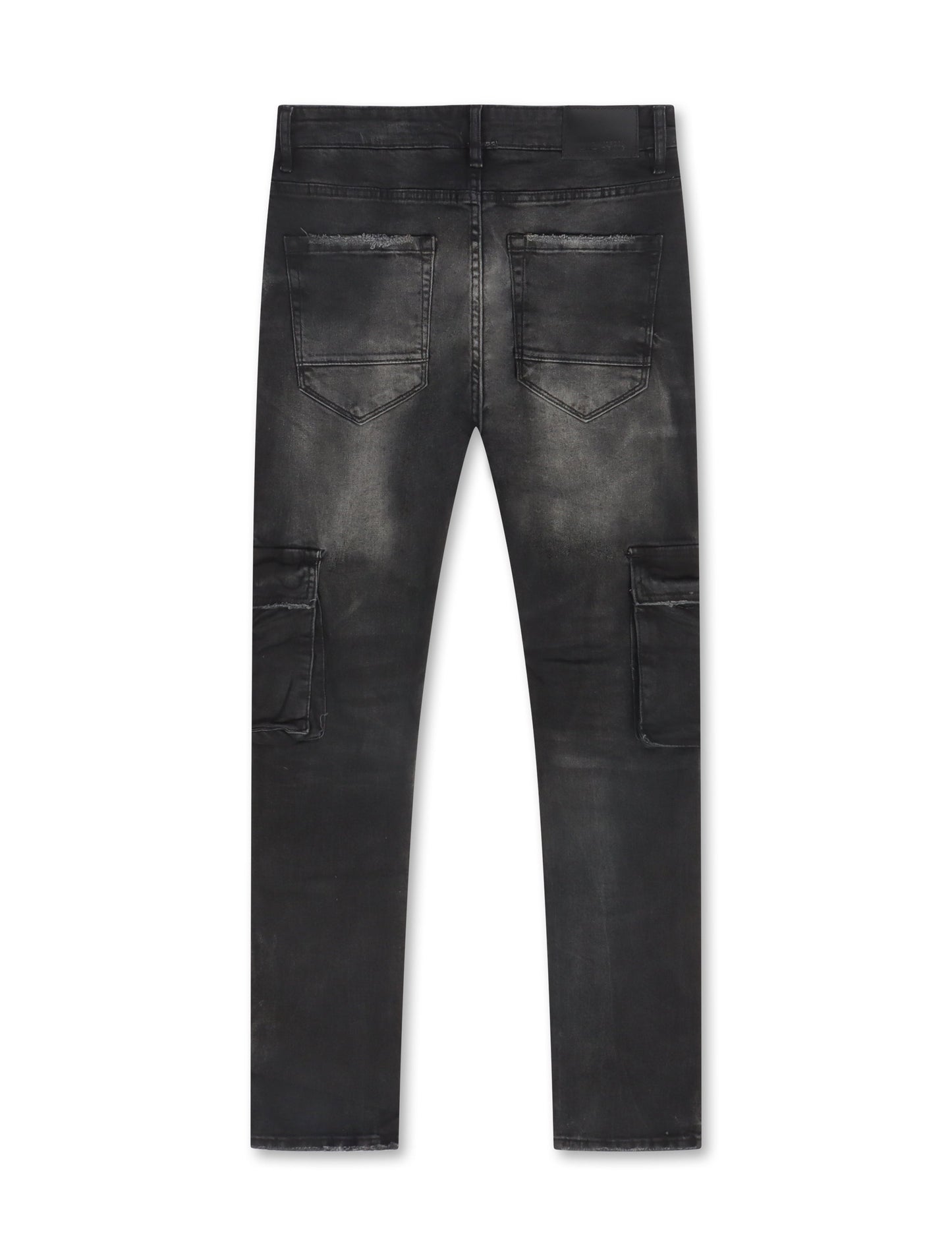 Jordan Craig Slim Cargo Jeans - Black Shadow