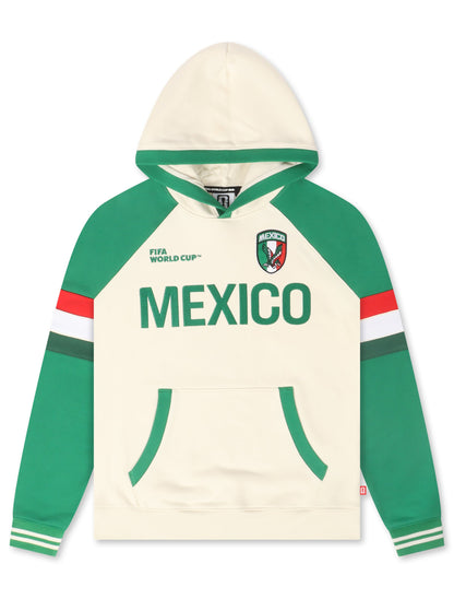 FIFA 2026 Mexico Raglan Hoodie - Cream